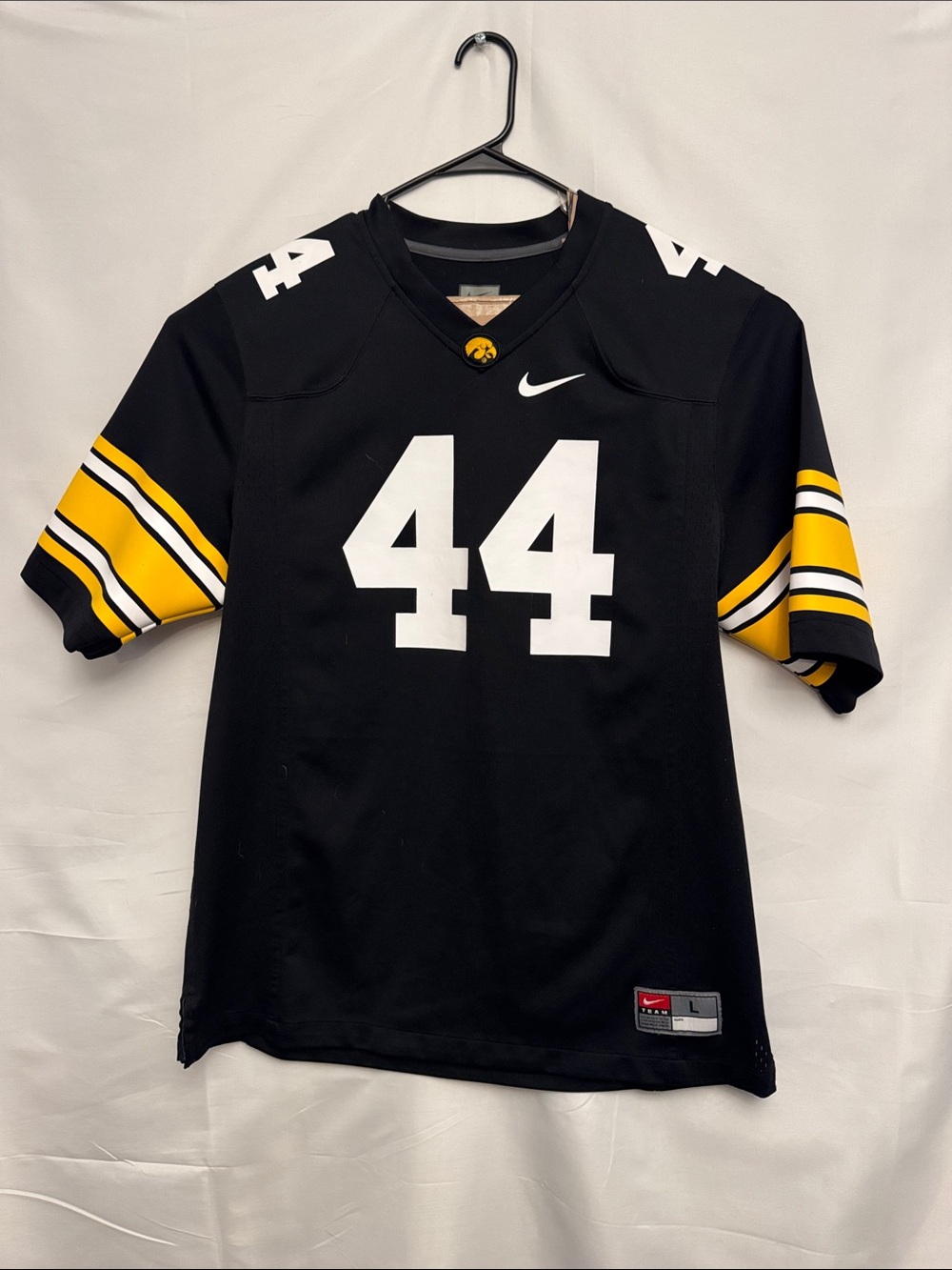 Nike Iowa Hawkeye Football Jersey #44 Men’s Size Large